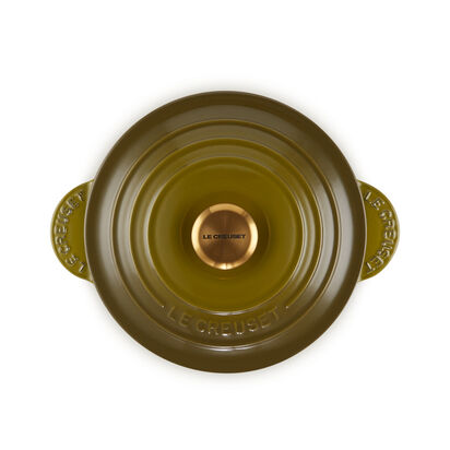 Cocotte Every 20cm Olive (Gold Knob) image number 3