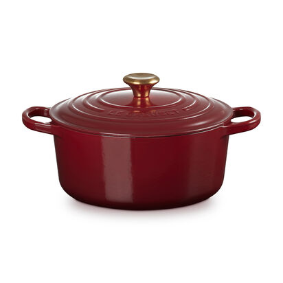 Round Casserole 22cm Rhone (Gold Knob)