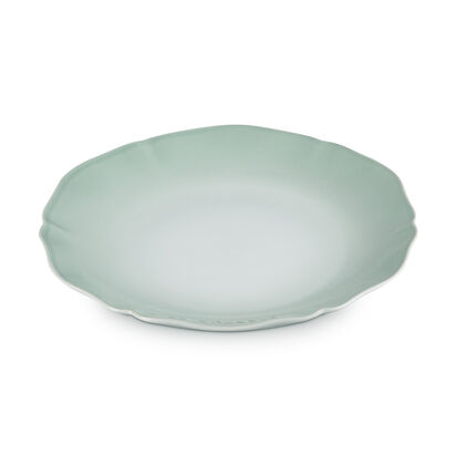 Elegant Frill Plate 25cm Water Green image number 1
