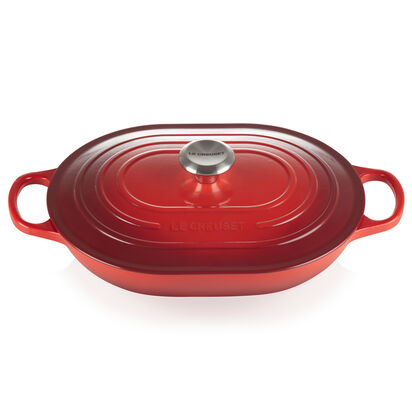 Oblong Casserole 31cm Cerise image number 1