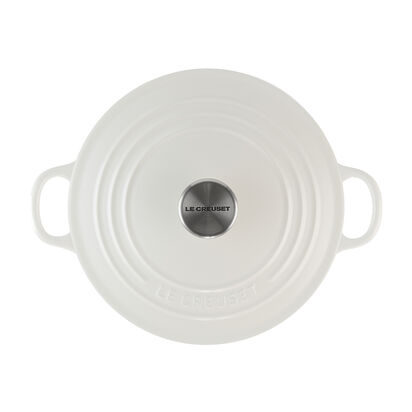 Round Casserole 22cm White image number 8