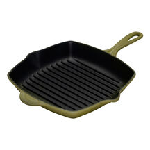 Square Skillet Grill 26cm Olive