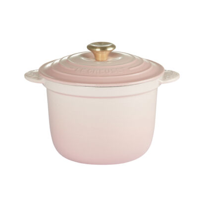 Cocotte Every 20 鑄鐵鍋 Shell Pink (淺金色鍋蓋頭) image number 35