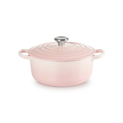 Round Casserole 20cm Shell Pink image number 0