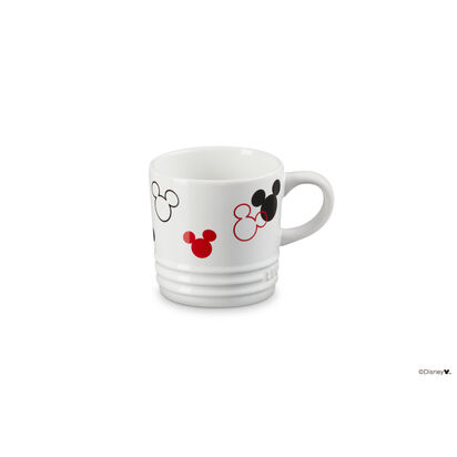 Mickey Mouse Cappuccino Mug 200ml White image number 1