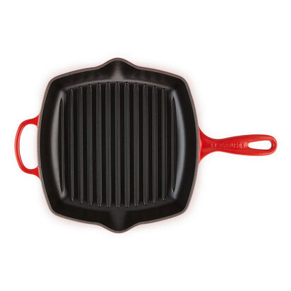 Square Skillet Grill 26cm Cherry Red image number 3