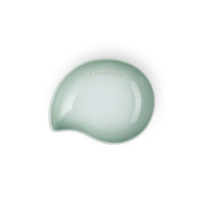 Sphere 葉子陶瓷盤 16厘米 Water Green
