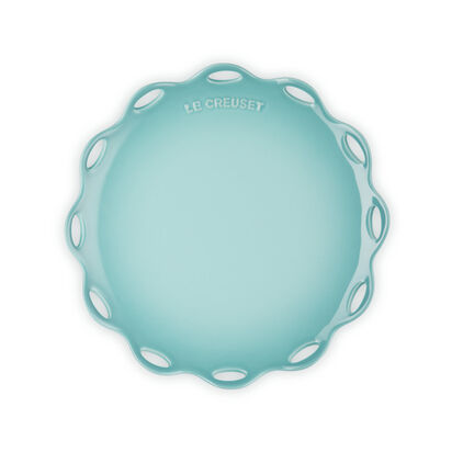 Fleur Lace Round Plate 25cm Sage image number 15