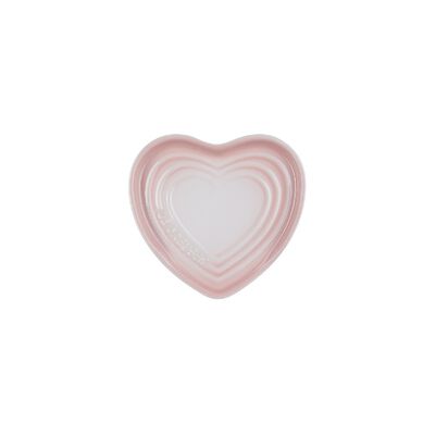 心形陶瓷湯匙座 13厘米 Shell Pink