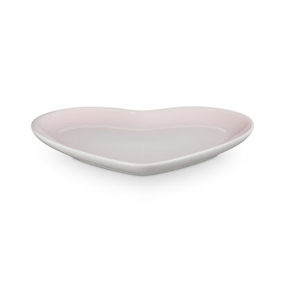 Sphere Heart Plate 23cm Shell Pink image number 1