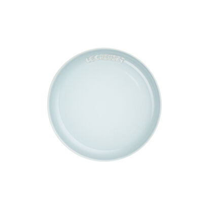 Sphere Plate 17cm Silver Blue image number 0