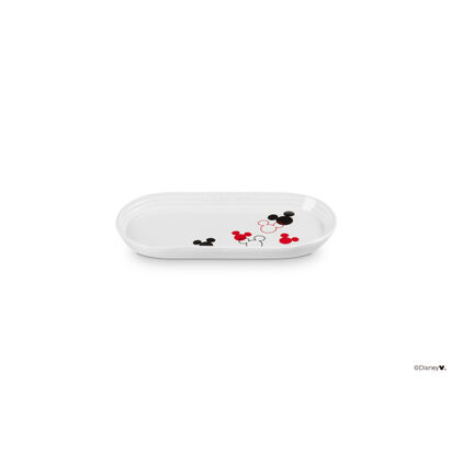 Mickey Mouse Oblong Plate 25cm White image number 2