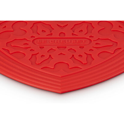 Silicone Heart Trivet Cherry Red image number 1