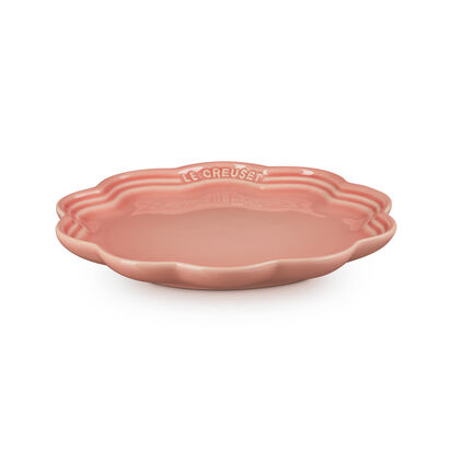 Frill Plate 22cm Salmon Pink image number 11