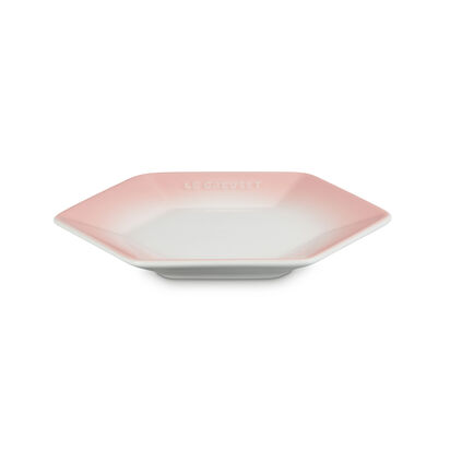 Hexagon Plate 21cm Powder Pink image number 6