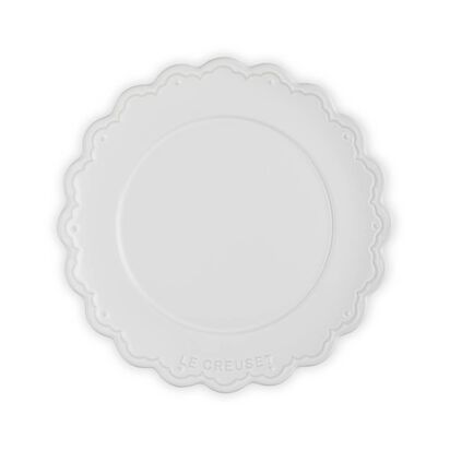 Eternity Lace Plate 27cm White image number 1