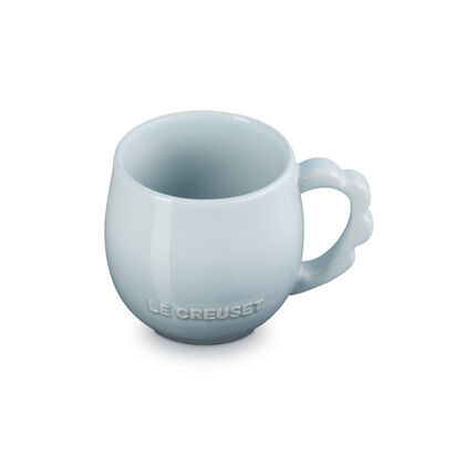 Fleur Lace Mug 320ml Silver Blue image number 1