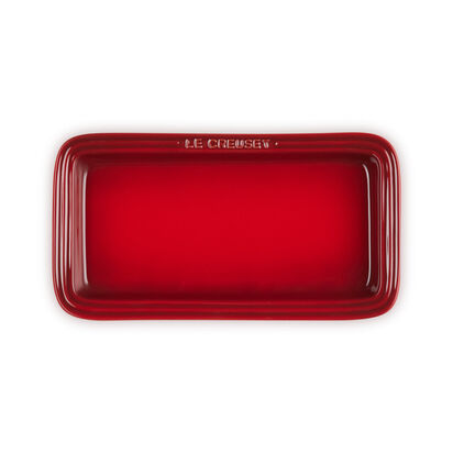 Tokyo Rectangular Plate 25cm Cerise image number 2