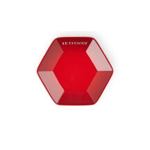 Hexagon Plate 16cm Cerise