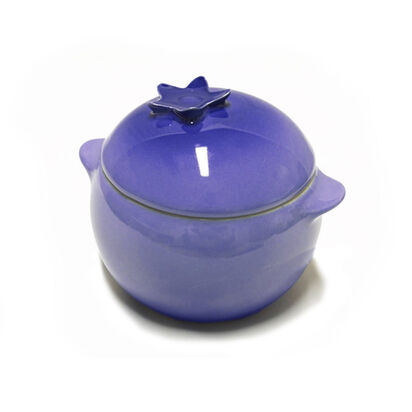 陶瓷藍莓砂鍋 400亳升