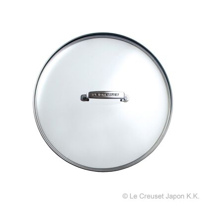 Toughened Non-Stick Glass Lid 22cm image number 0