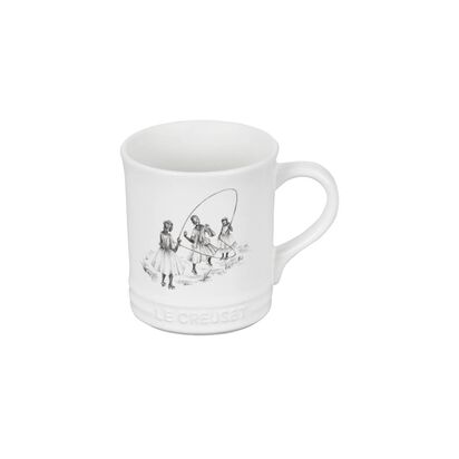 Seattle Coffee Mug 400ml White (Jump Rope Decal)