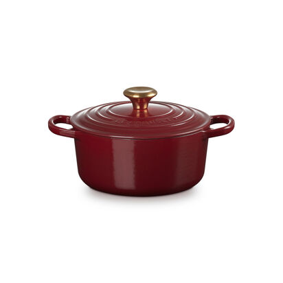 Round Casserole 18cm Rhone (Gold Knob)