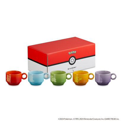 Pokémon層疊陶瓷杯200ml (5件裝)