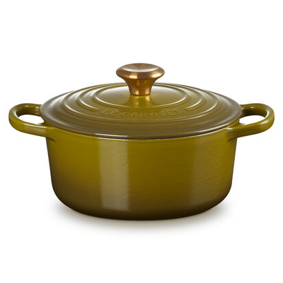 Round Casserole 26cm Olive (Gold Knob) image number 0