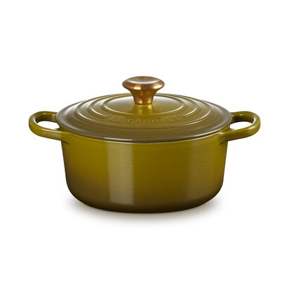 Round Casserole 20cm Olive (Gold Knob) image number 0