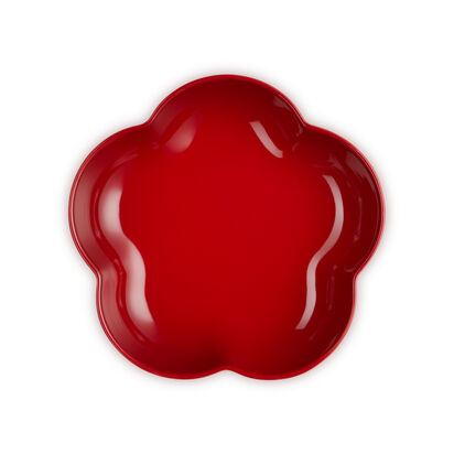 Medium Flower Dish Cerise image number 3