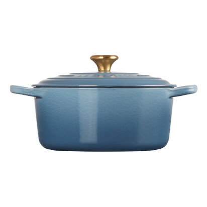 Round Casserole 20cm Chambray (Gold Knob) image number 2