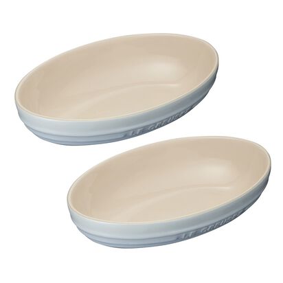 陶瓷橢圓形碗2件裝