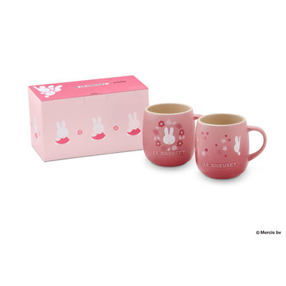 Miffy Set of 2 U Mug 380ml Rose Quartz image number 0