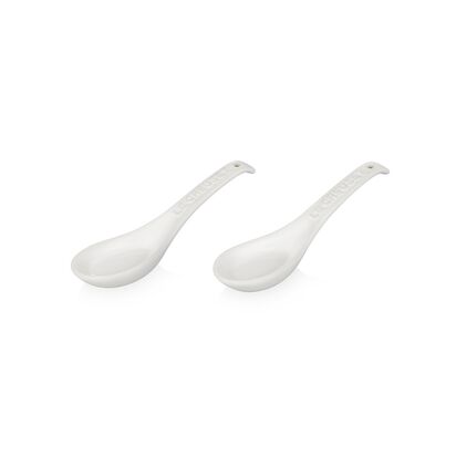 Set of 2 Chinese Spoon 14cm Cotton image number 0