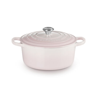 Round Casserole 22cm Shell Pink image number 0