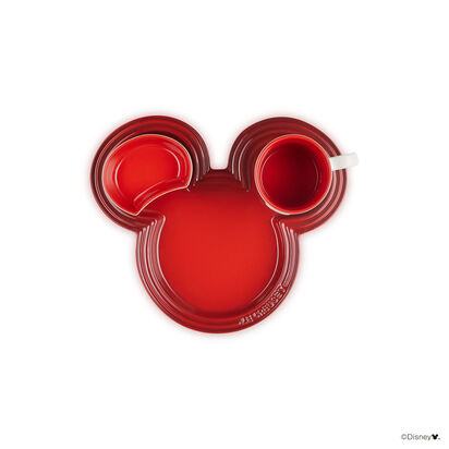 Mickey Mouse 陶瓷餐具套裝 Cerise image number 4