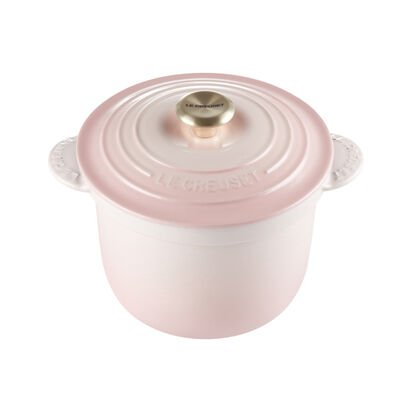 Cocotte Every 20 Casserole Shell Pink (Light Gold Knob) image number 31