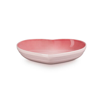 Medium Heart Dish 21cm Pale Rose image number 1