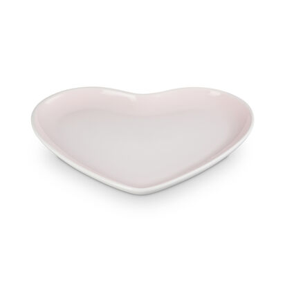 Sphere Heart Plate 23cm Shell Pink image number 1