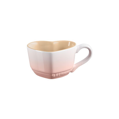 Small Heart Mug Shell Pink