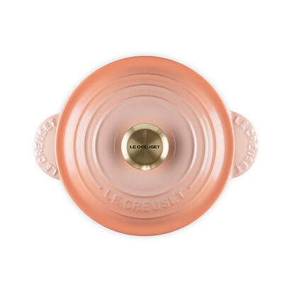 Cocotte Every 18cm Pêche (Light Gold Knob) image number 3