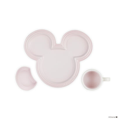 Mickey Mouse Tableware Set Shell Pink image number 5
