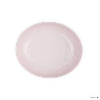 Mickey Mouse Oval Dish 19cm Shell Pink image number 3