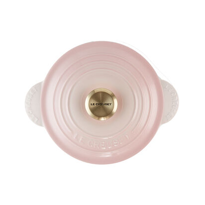 Cocotte Every 18 鑄鐵鍋 Shell Pink (淺金色鍋蓋頭) image number 5