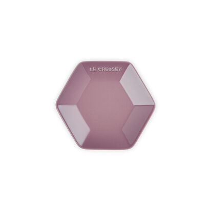 Hexagon Plate 16cm Mauve Pink