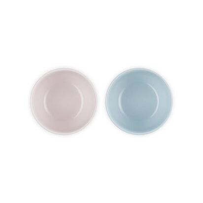 Set of 2 Soup Bowl 500ml (Shell Pink/Coastal Blue) image number 3
