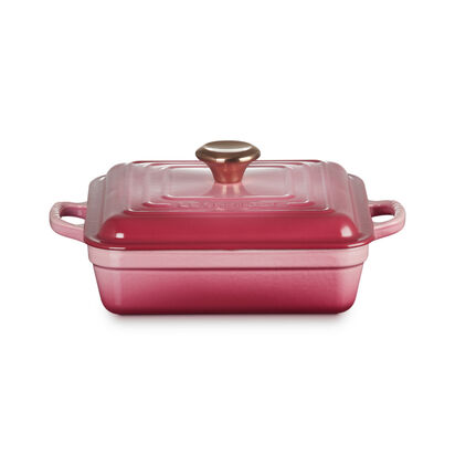 Square Shaped Casserole 24cm Berry (Copper Knob)