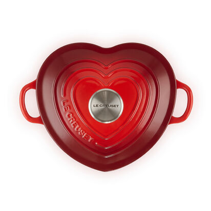 Heart Dish 20cm Cerise image number 3