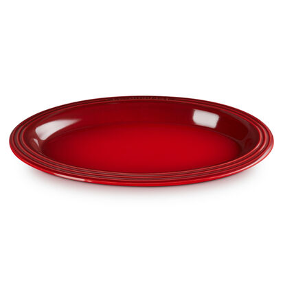 Oval Plate 25cm Cerise image number 1